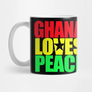 Ghana Loves Peace Mug